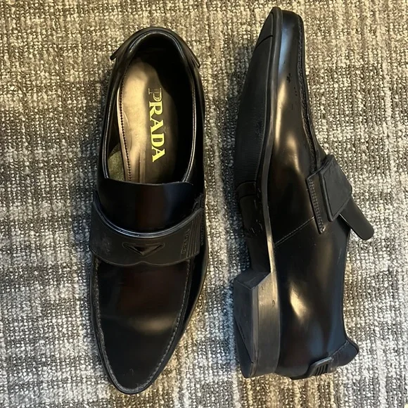 Prada | Shoes | Black Men Prada Shoes Look And Feel Amazing  display picture 1